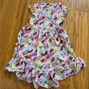 Girls Tea Collection Colorful Kids Dress Size 8